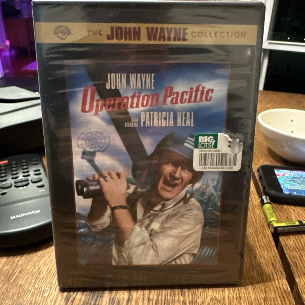 Operation Pacific DVD 1951 John Wayne War Drama Movie New Sealed